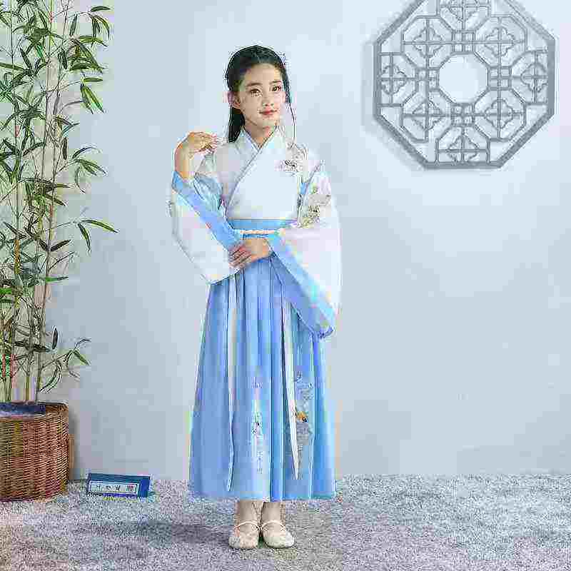 2080 pièces de costumes de spectacle Hanfu pour enfants de style chinois - Image 1