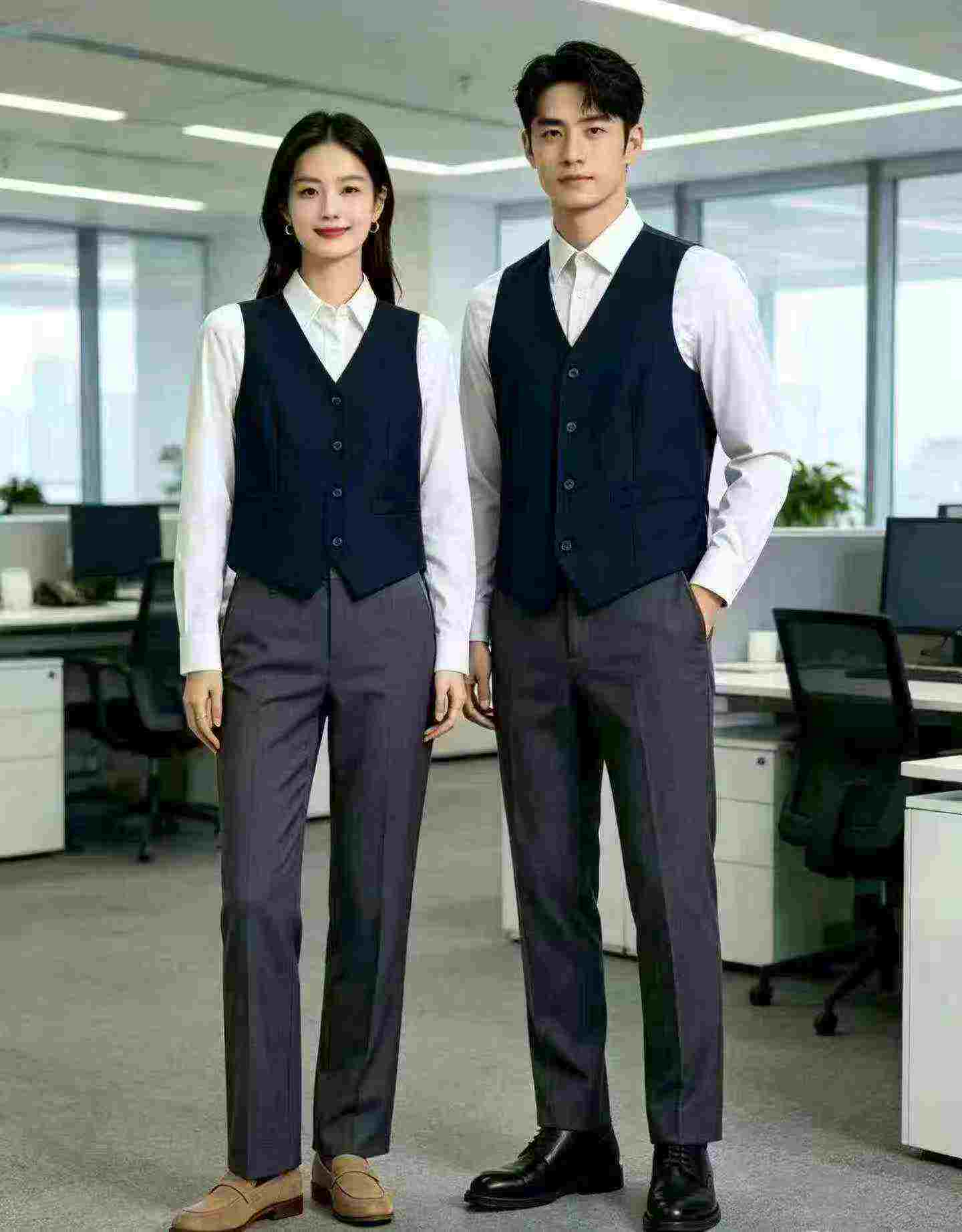 30000 Pieces Men & Women Formal Waistcoat Vests - Image 1