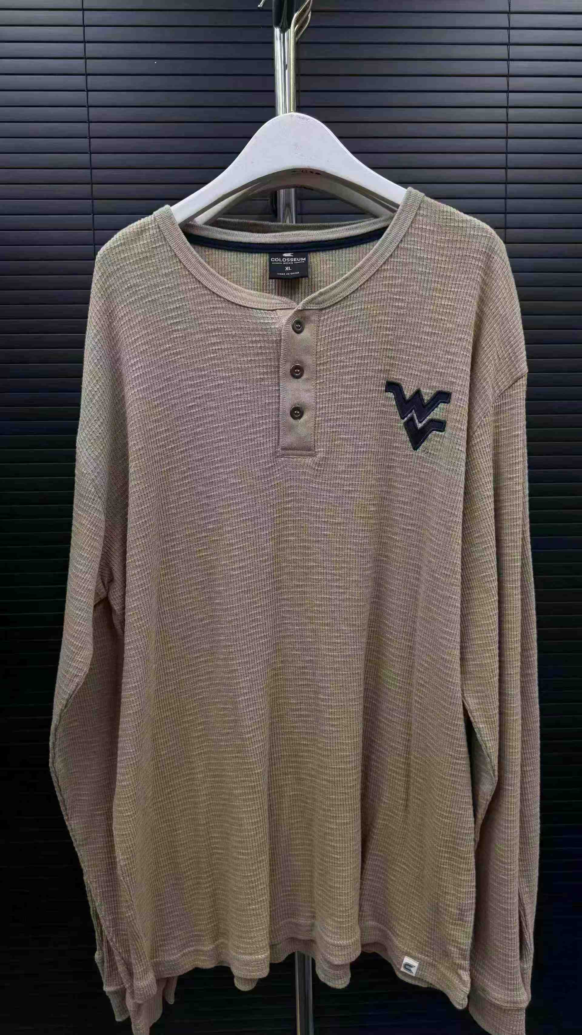 320 Pieces Foreign Trade Brand Men's Pure Cotton Waffle Tops - Image 1