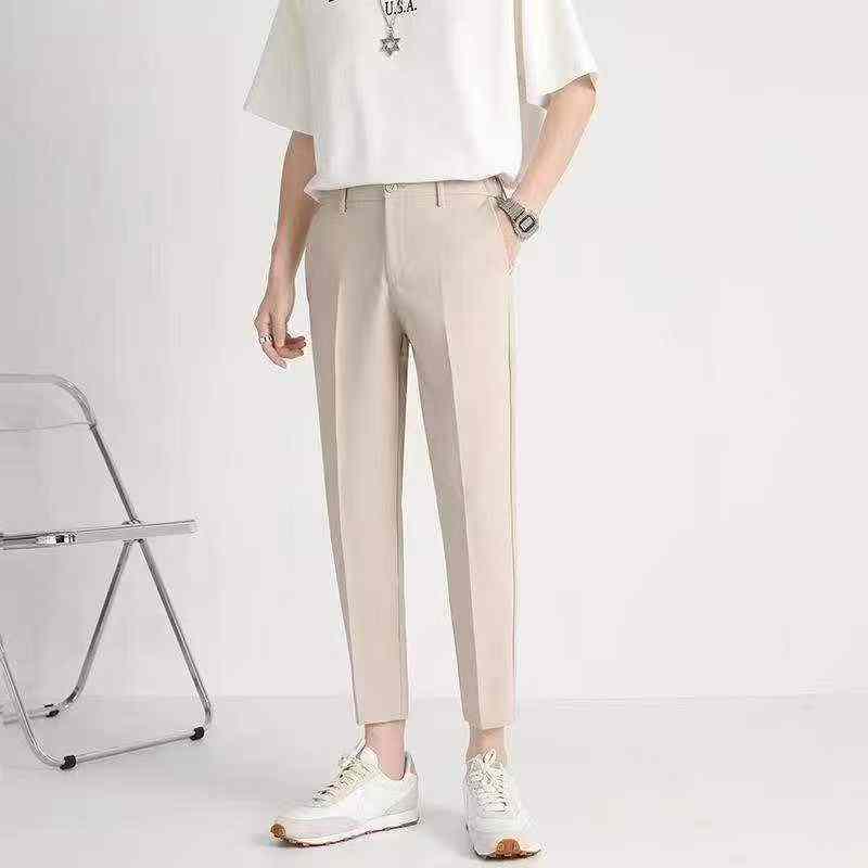 New Spring Summer Men's Business Casual Dress Pants, Size 28-38, Around 440 Pcs - Image 1