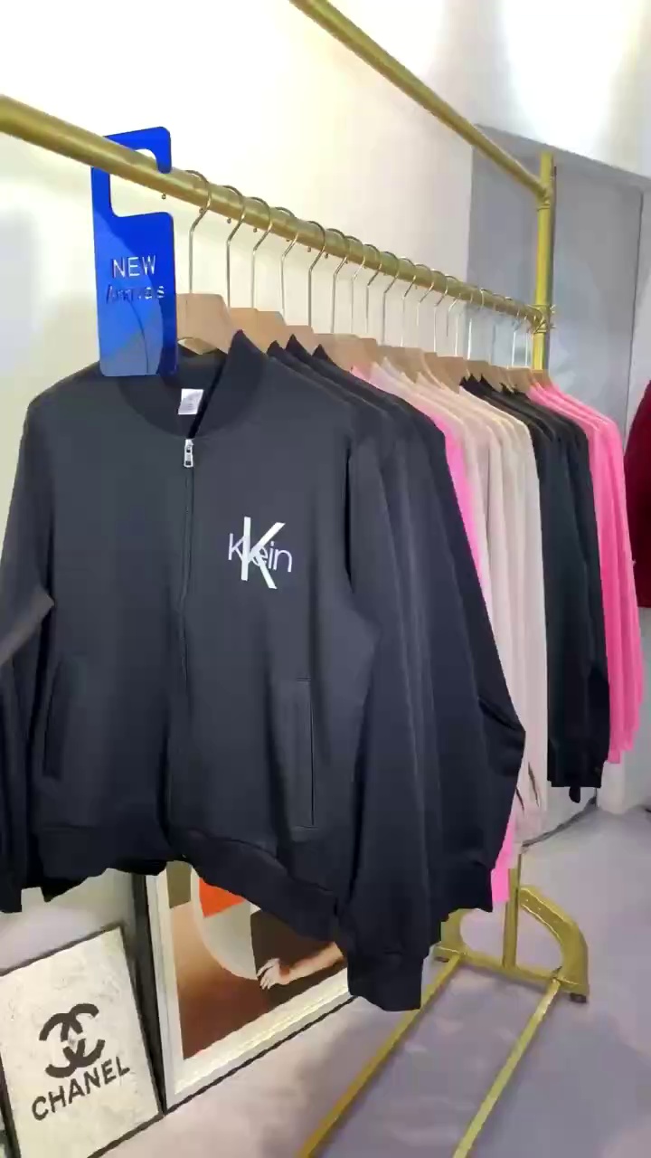 About 1350 Pieces Simple Commute Printed Stand Collar Versatile Jacket - Image 2