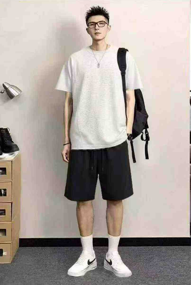 Men's American Trendy Simple Basketball Sports Shorts, 430 PCS S-2XL Individual Packaging - Image 1
