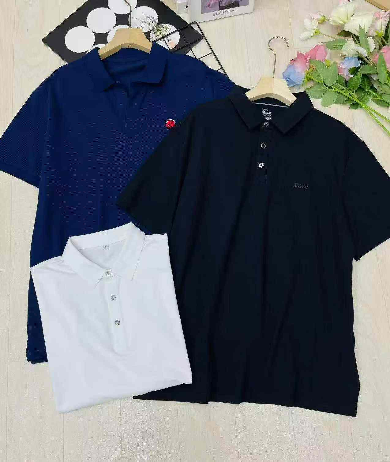Good Quality Men's Short Sleeve T-shirts, Total 338 Pcs Clearance - Image 1