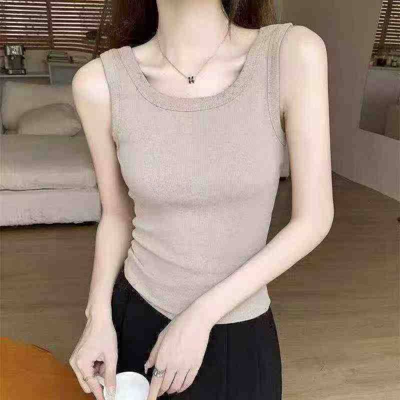 Women's Solid Ribbed Tank Top, 198 Pieces - Image 1