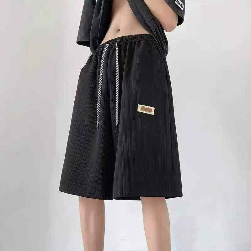 New Summer Retro Ice Silk Casual Unisex Shorts S-2XL 1595pcs - Image 1
