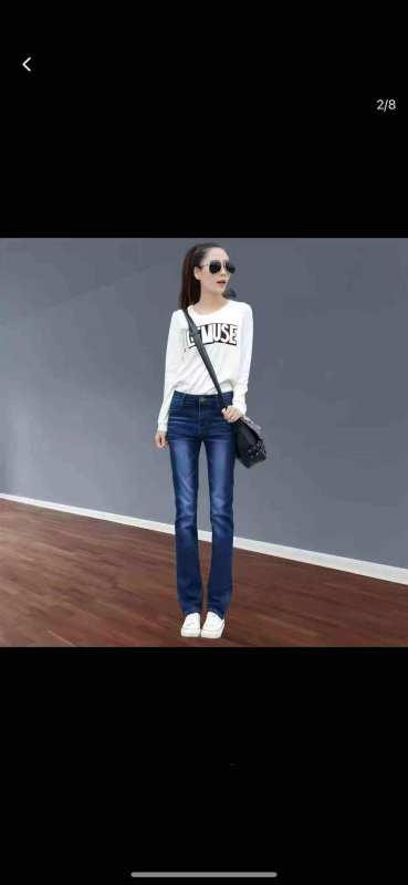 Branded Mixed Jeans for Export, Size 26-31, About 2200 Pieces - Image 1