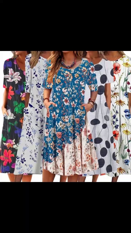 15000 Pieces Amazon Dresses, Individual Packing, S-5XL - Image 1