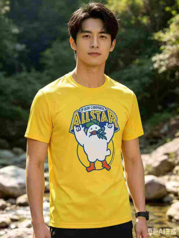 夏季素色快乾中性T恤，成人尺碼S-5XL，現貨約4600件 - Image 1