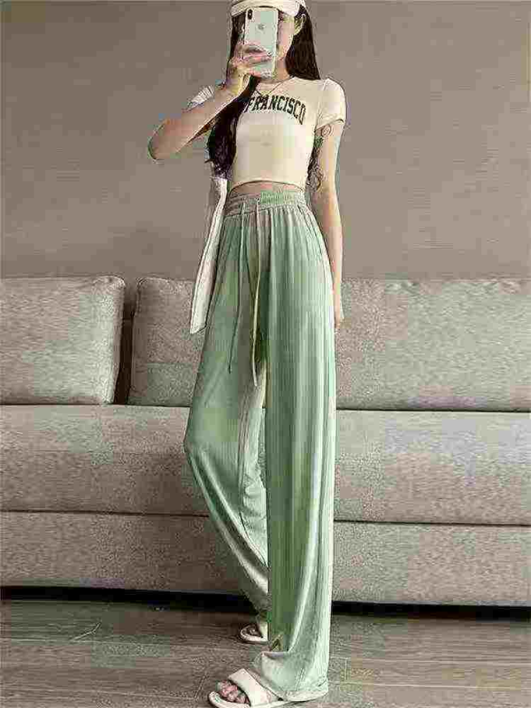 760 Pieces Ice Silk Casual Pants - Image 1