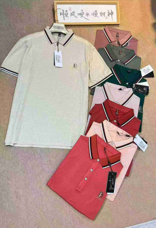 Aproximadamente 2700 piezas de camisetas polo para hombre de fibra reciclada de nailon, tallas S-2XL - Image 1