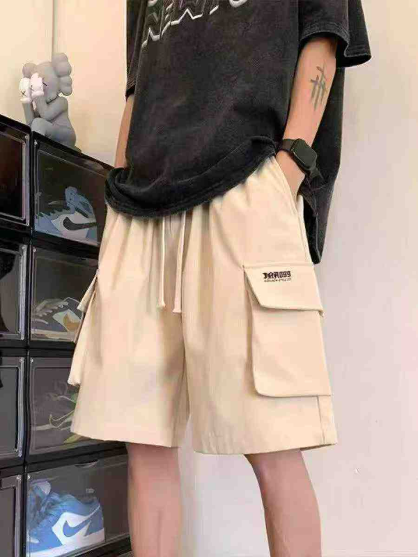 Men's Summer Casual Big Pocket Cargo Shorts Loose Plus Size Quick Dry 2067 Pieces - Image 1