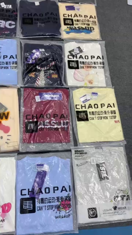 1000 Buah Kaos Lengan Pendek Trendi Katun Murni Berat Gram Tinggi - Image 1