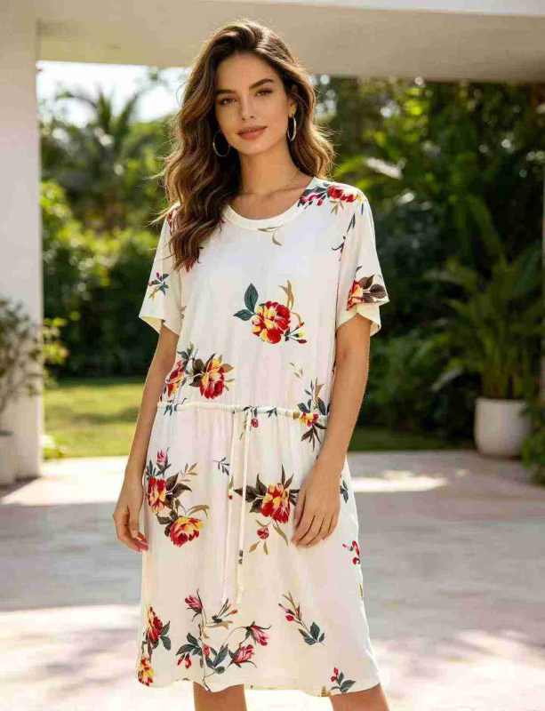 300 pièces de robes pour femmes de grandes tailles de style euro-américain avec poches - Image 1