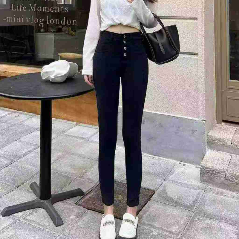 New Spring Summer High Stretch Skinny Jeans, About 300 Pieces - Image 1