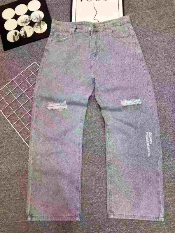 Vipande 1558 vya Jeans za Wanaume katika kundi ndogo, kila kimoja kimefungashwa kivyake - Image 1