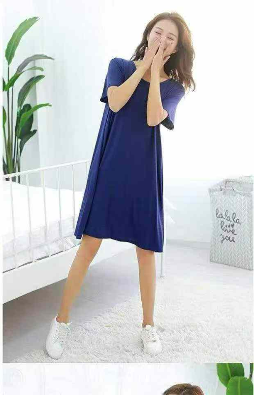 630 Pcs Loose Modal Women's Dresses - Image 1