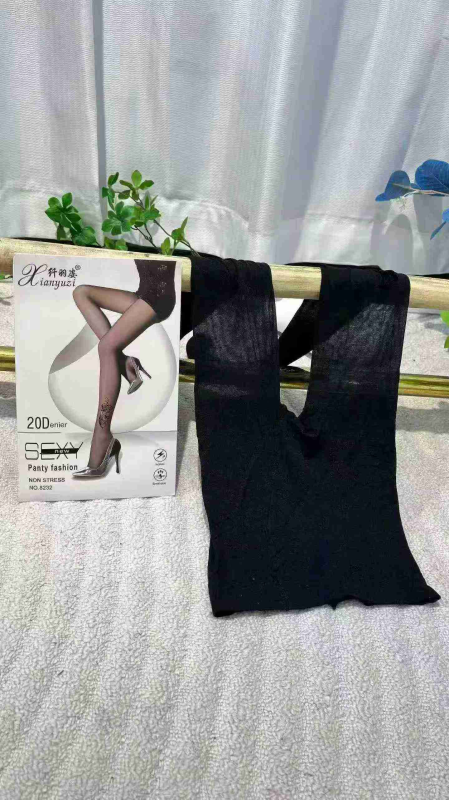 About 435 Pcs Faux Tattoo Printed Summer Ultra-thin Sheer Pantyhose - Image 1