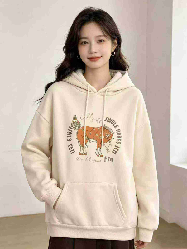 159 Buah Sweater Hoodie Fleece Sherpa / Mantel - Image 1