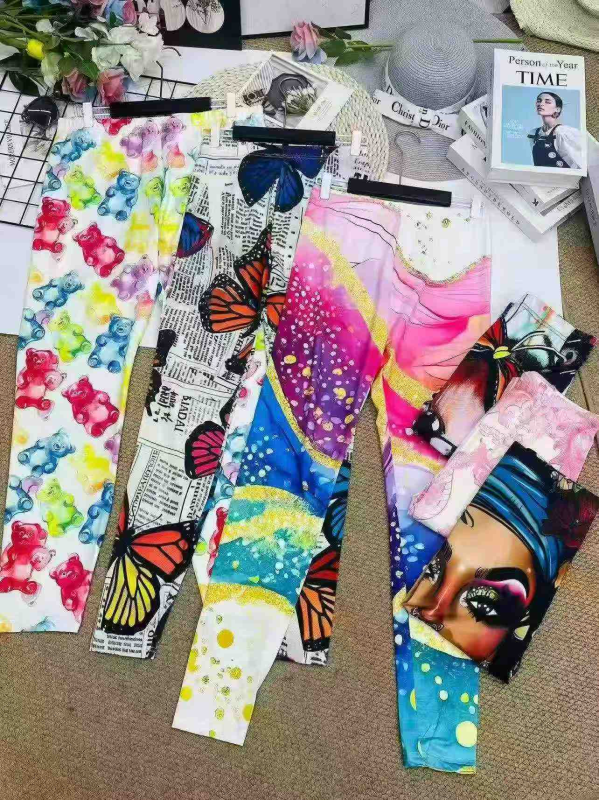 500PCS Wholesale All Over Printed Pants Clearance - Image 1