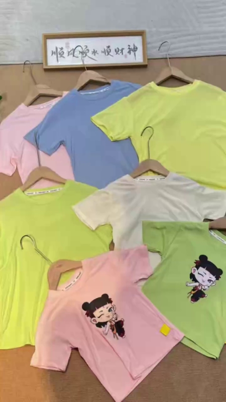 Approx 960 Pcs Milk Silk Kids T-shirts Stock Clearance - Image 1