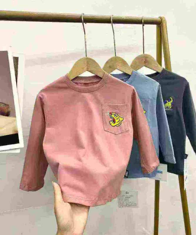 103 Pcs Kids Cotton Long Sleeve Tops - Image 1