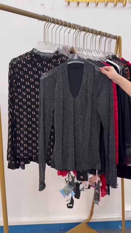 652 Pcs Elegant Mature Style Long Sleeve Tops - Image 1