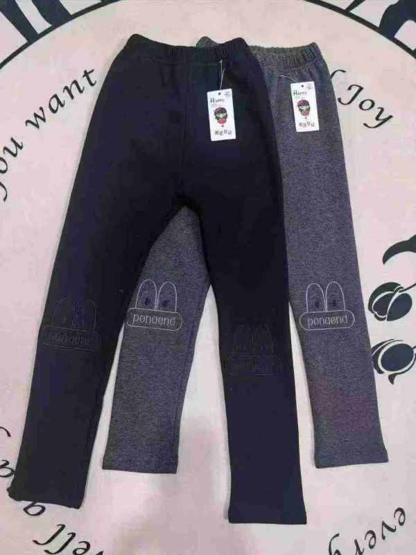 252 Pcs Winter Big Kids Girls Skinny Long Pants - Image 1