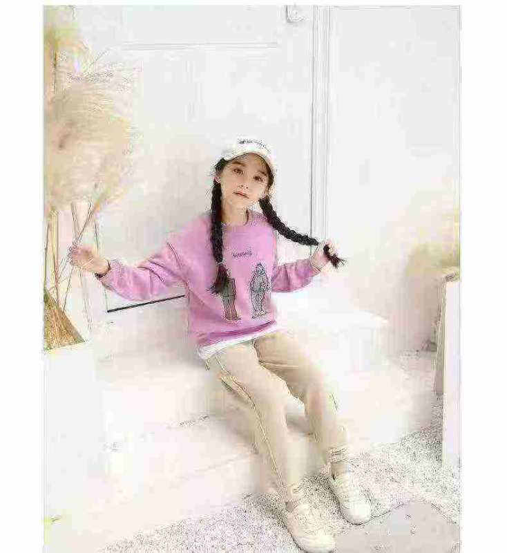 About 150 Pieces Mid Big Kids Cuffed Casual Sports Pants - Image 1