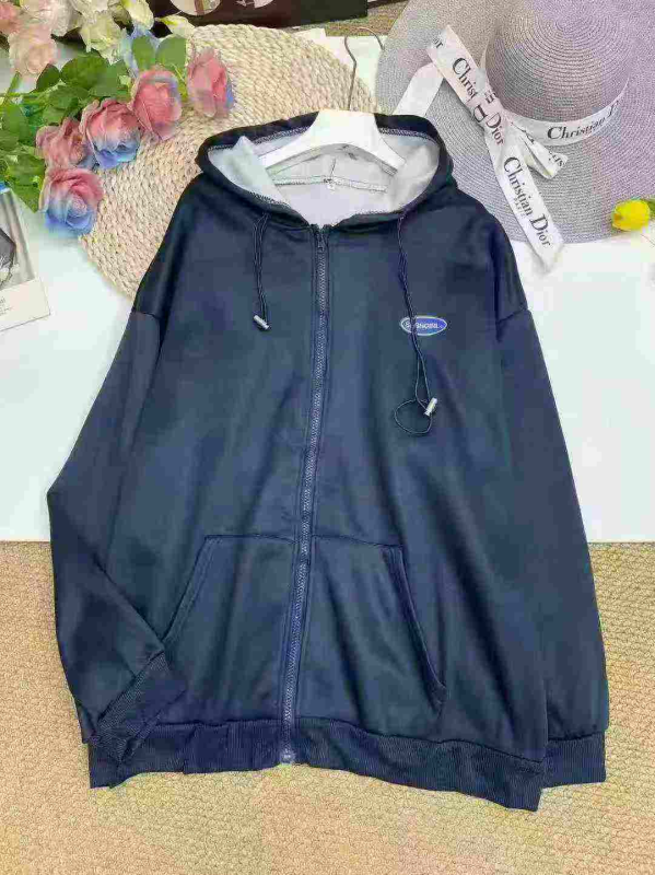 Fleece Thickened Zip Up Hoodie, 288 Pieces - Image 1
