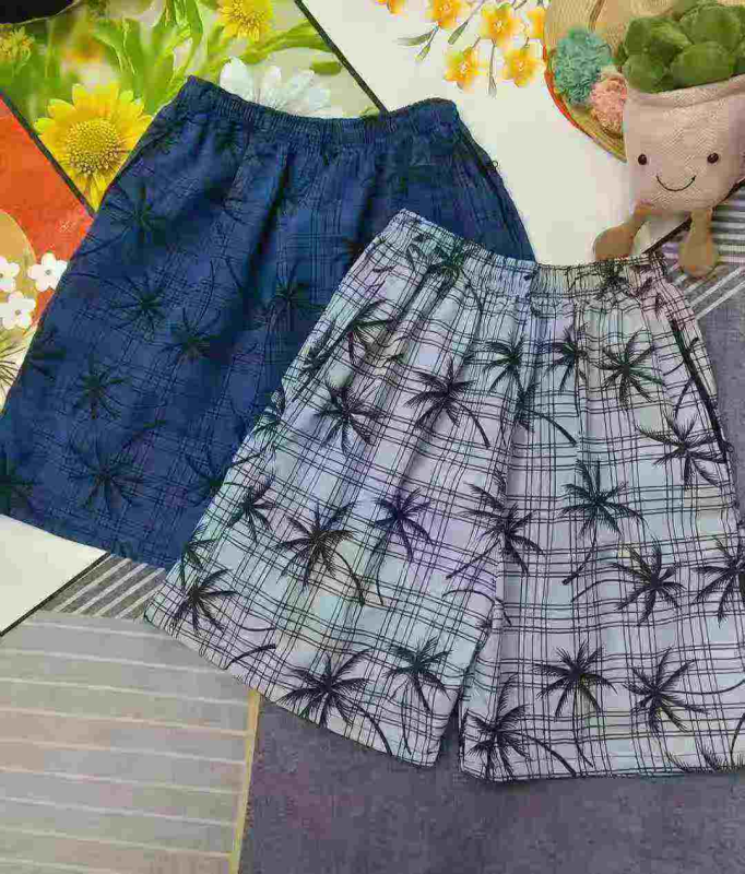 3000 Pcs One Size Men's 5-inch Beach Shorts - Image 1