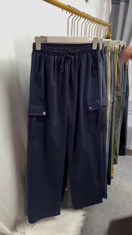2000 Pcs Unisex Cargo Jogger & Straight Pants, Individual Packing, One Size - Image 1