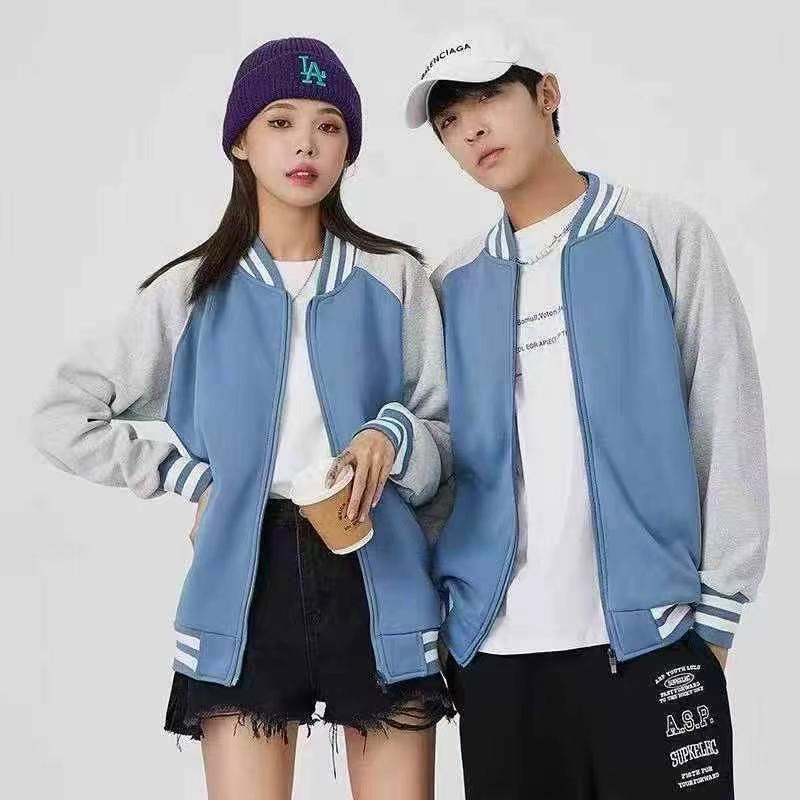600 Pieces Unisex Fleece Baseball Jackets Sizes S to 3XL - Image 4