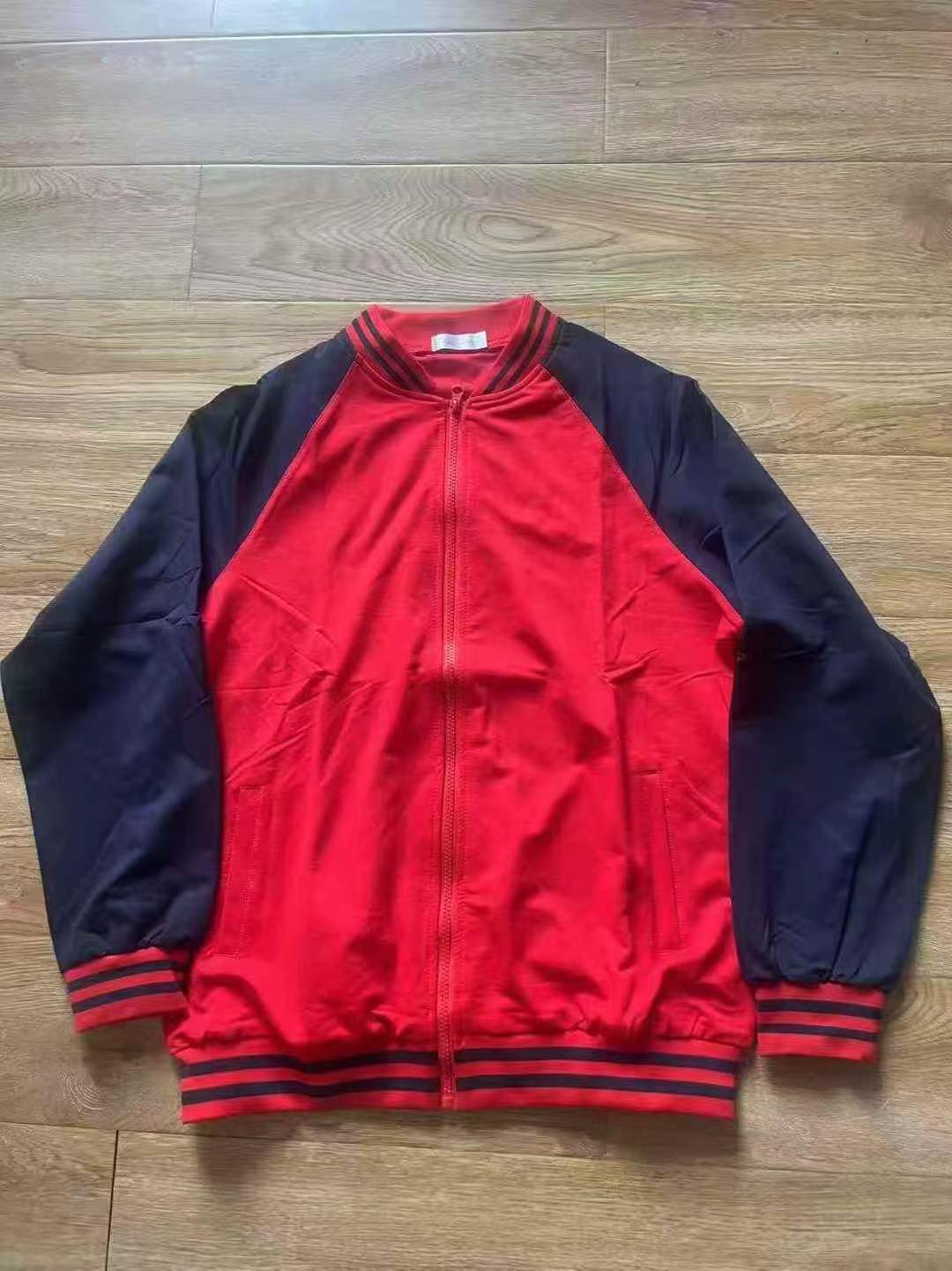 600 Pieces Unisex Fleece Baseball Jackets Sizes S to 3XL - Image 7