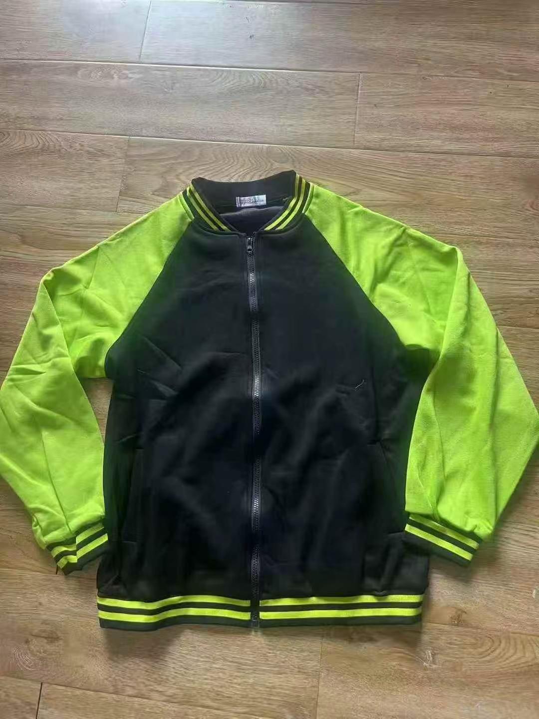 600 Pieces Unisex Fleece Baseball Jackets Sizes S to 3XL - Image 8