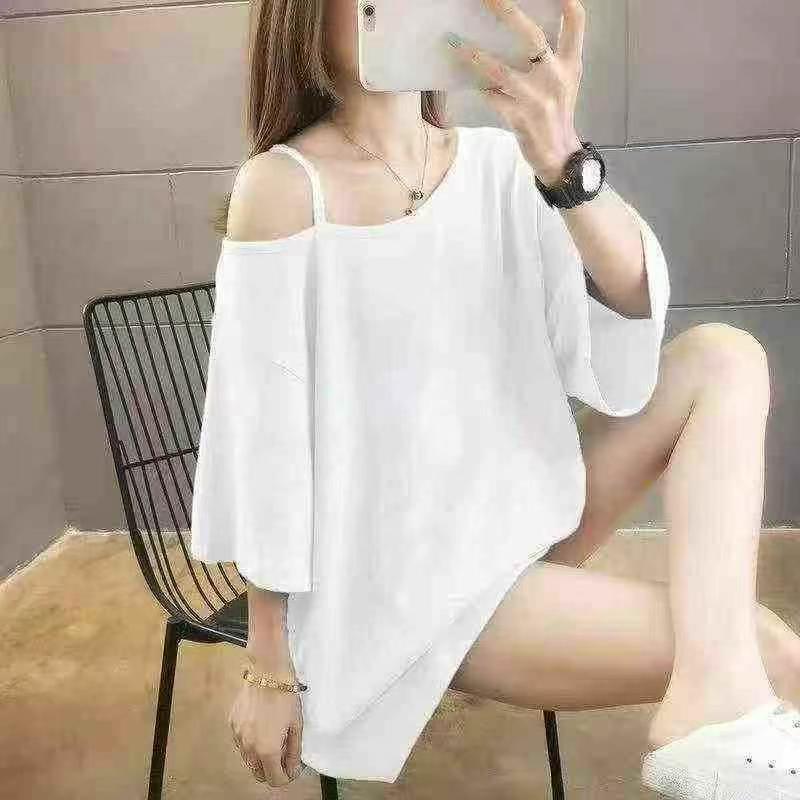 449 Pcs Short Strap T-Shirt, 4 Colors, S-XL Large Fit - Image 2
