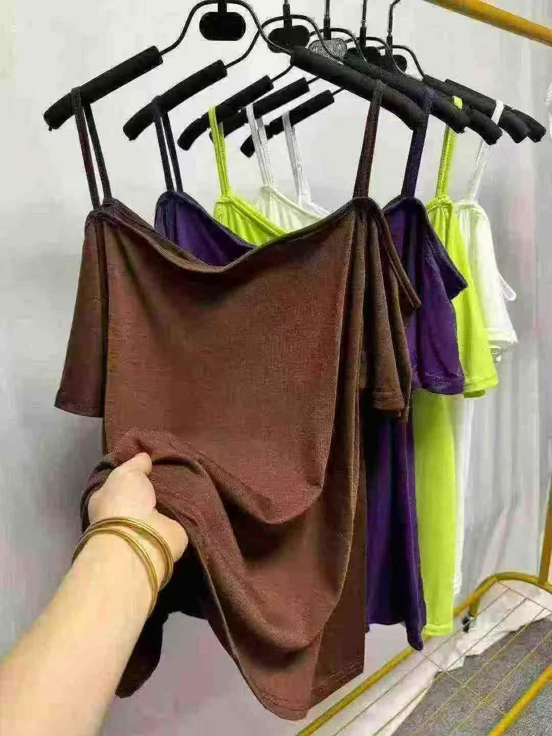 449 Pcs Short Strap T-Shirt, 4 Colors, S-XL Large Fit - Image 4