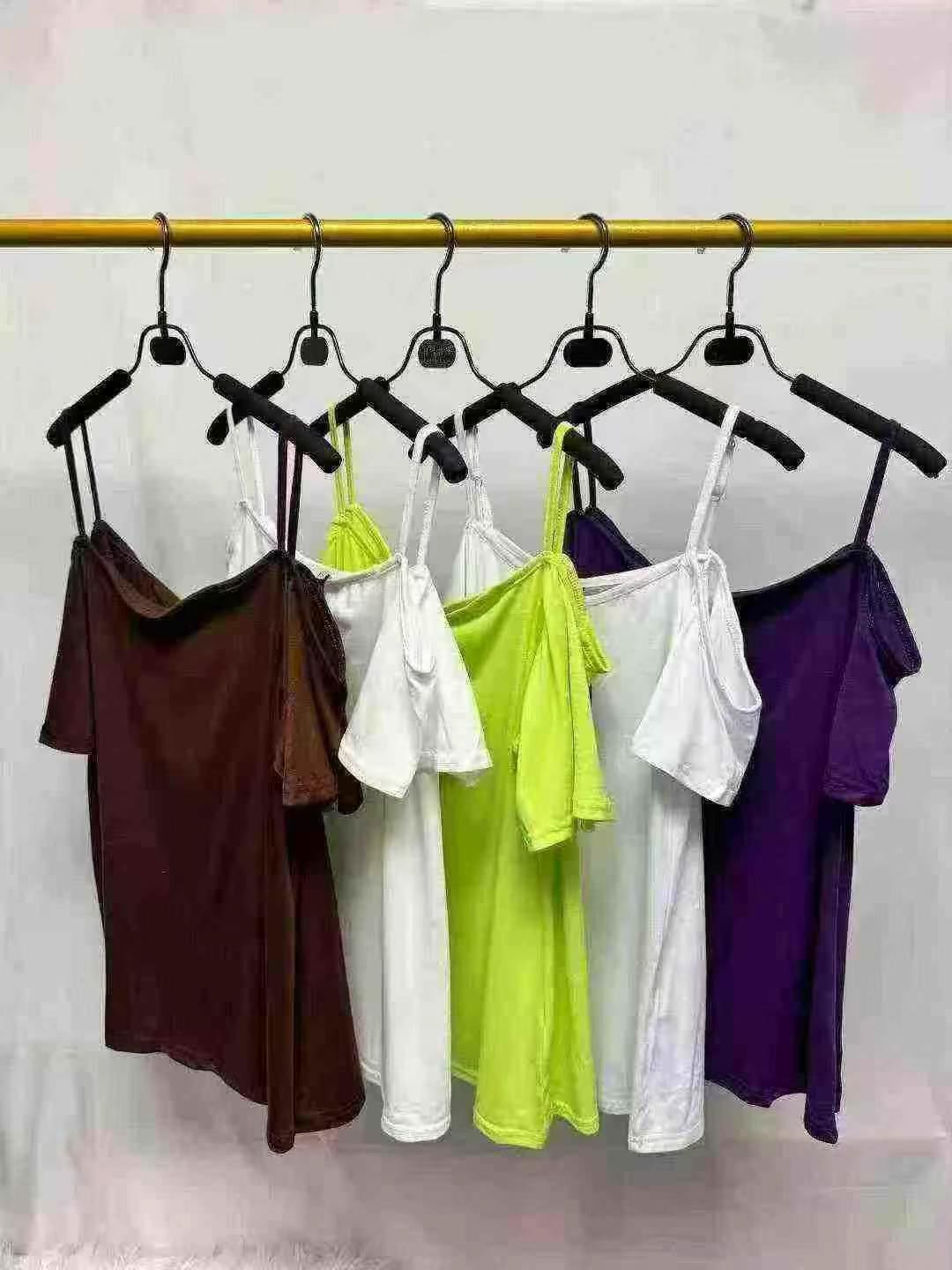 449 Pcs Short Strap T-Shirt, 4 Colors, S-XL Large Fit - Image 6
