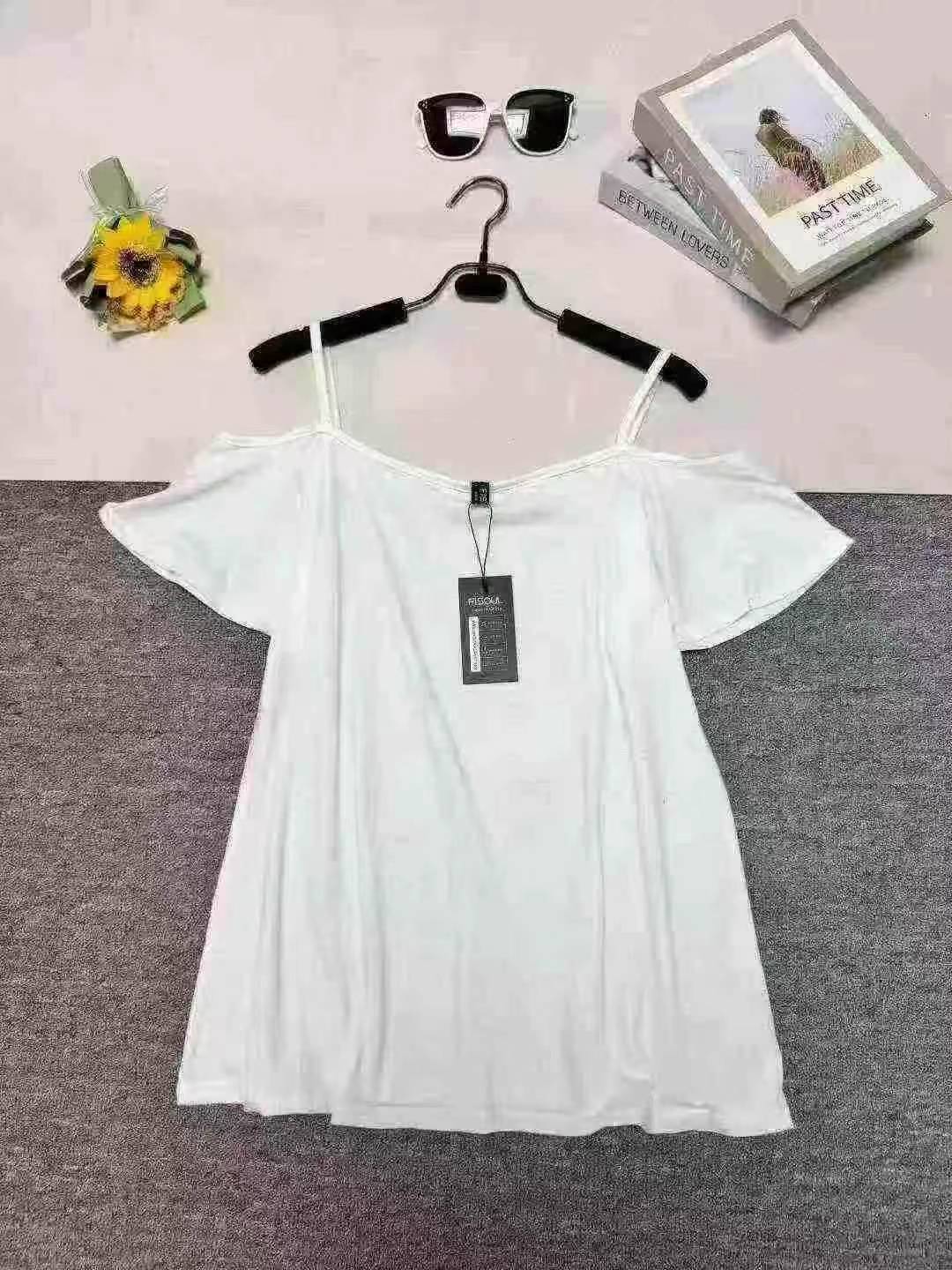 449 Pcs Short Strap T-Shirt, 4 Colors, S-XL Large Fit - Image 9