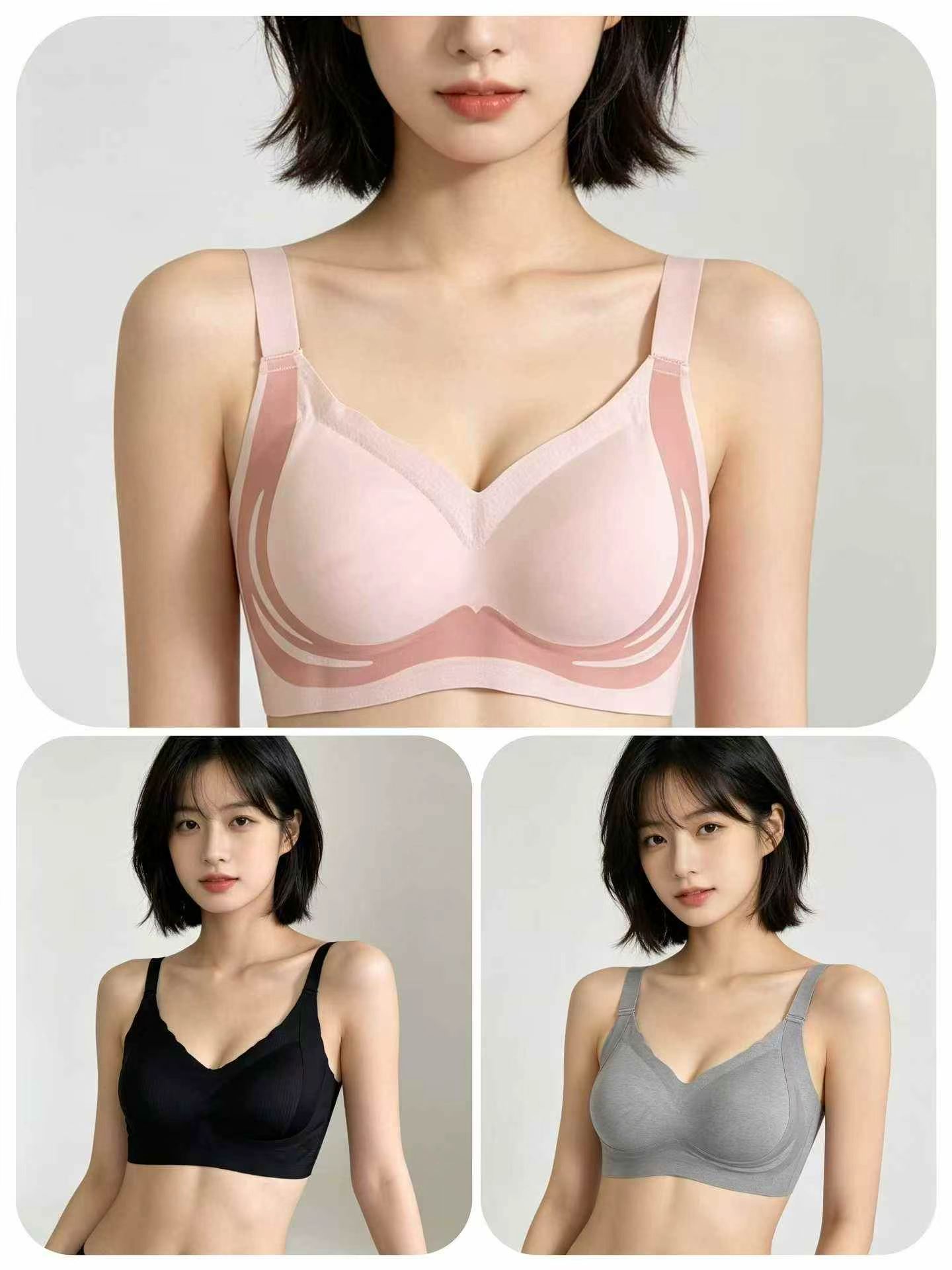 4500PCS High Quality Women Padded Bralette Wholesale Stock - Image 2