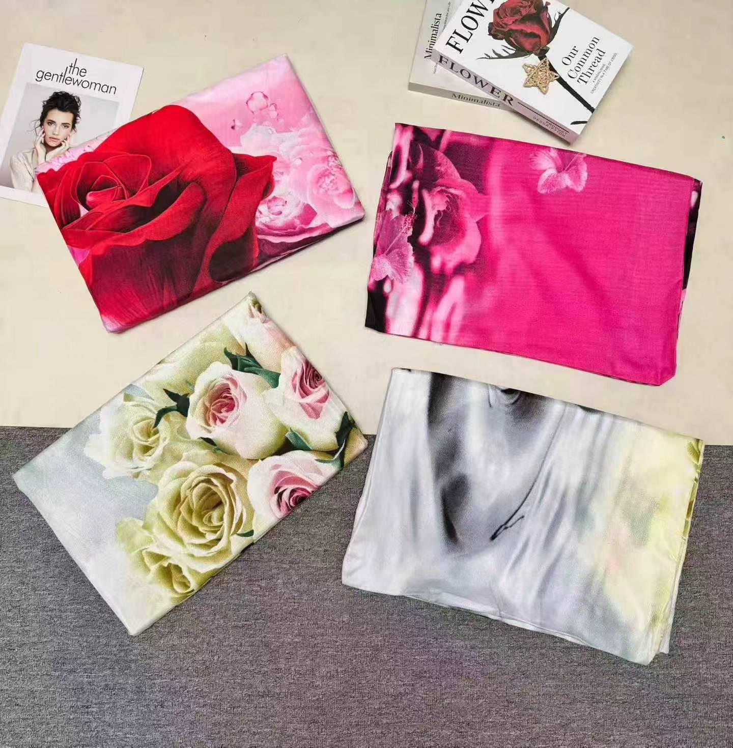 2200 Sets 3-Piece Printed/Solid Bedding Factory Clearance - Image 2