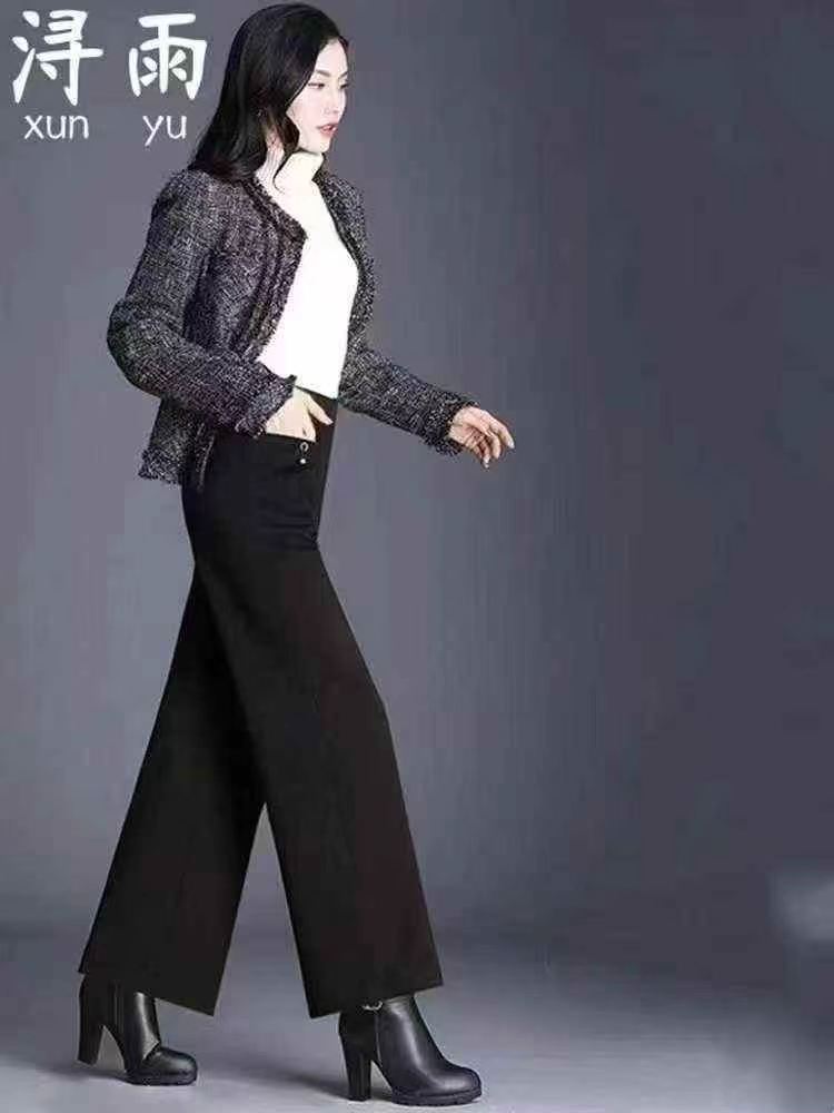 500 Pieces New Arrival Women Woolen Long Pants - Image 3