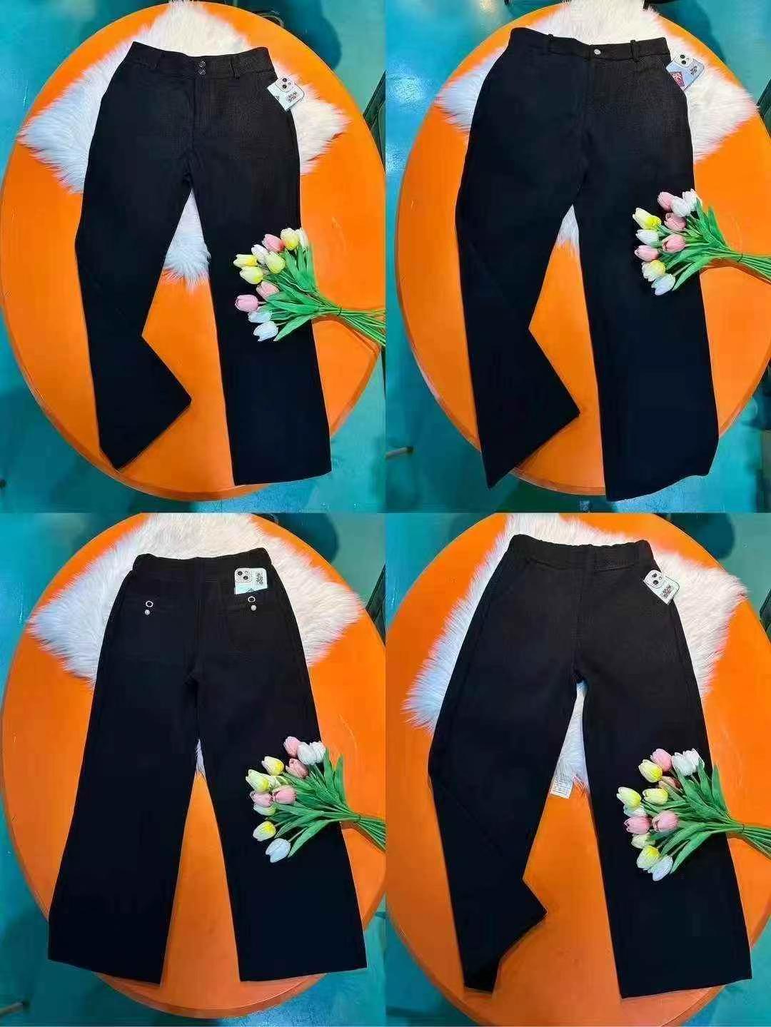 500 Pieces New Arrival Women Woolen Long Pants - Image 5