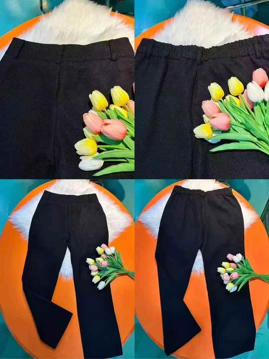 500 Pieces New Arrival Women Woolen Long Pants - Image 8