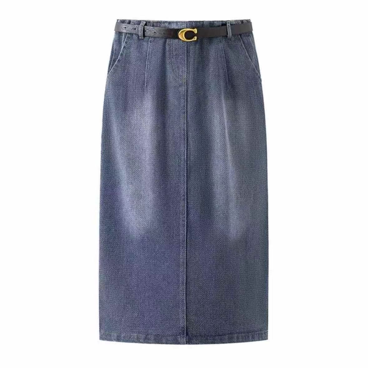 Women's High Waist Denim Skirts About 500 Pieces S-XL - Image 2