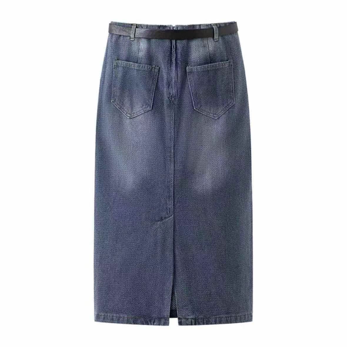 Women's High Waist Denim Skirts About 500 Pieces S-XL - Image 3
