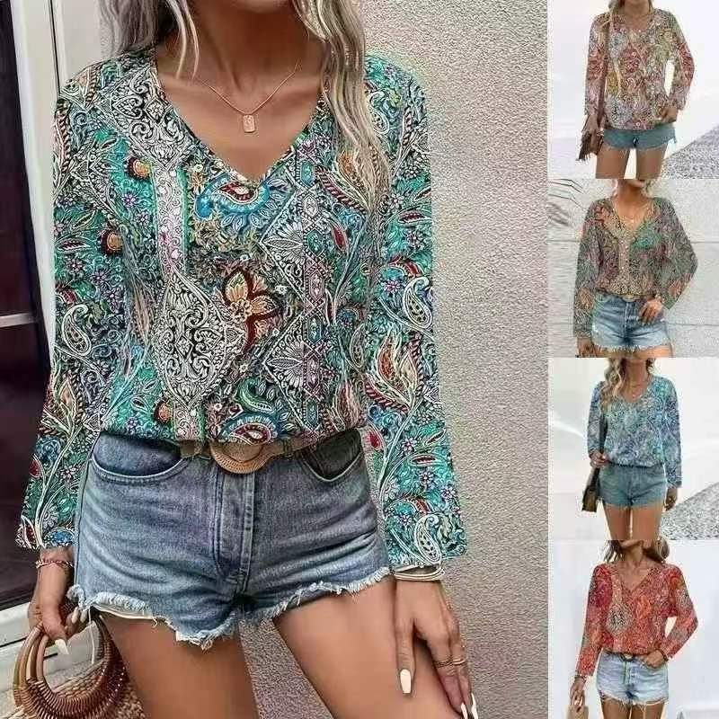 2000 Pcs Amazon Original Plus Size Women Mixed Long Sleeve Tops, Individual Packaging, Size M-5XL - Image 3