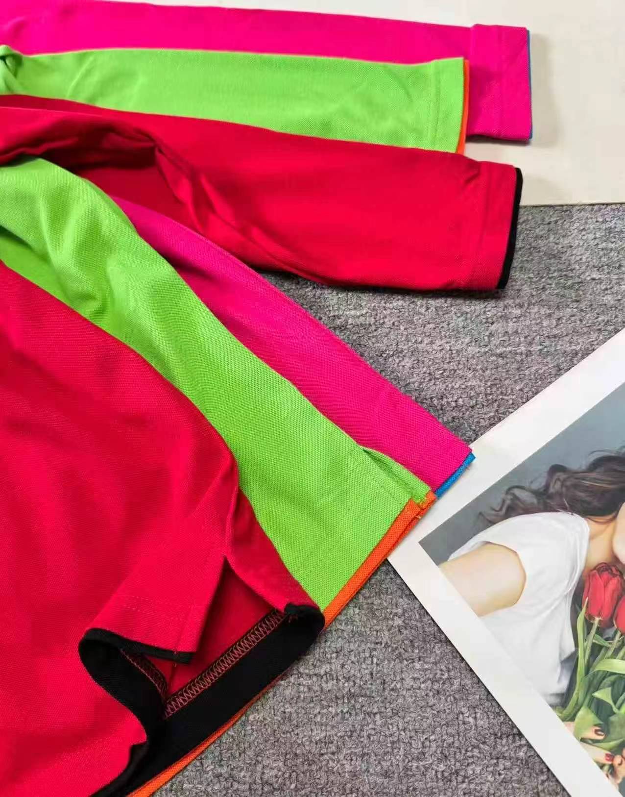 Fashion Long Sleeve Cotton Polo T-shirt, 3 Colors, Size S-3XL, About 3000 Pieces - Image 5