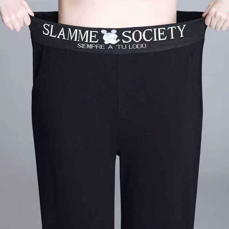 Women's Plus Size Harem Pants Summer Ice Silk Casual Pants About 300 Pieces - Image 4