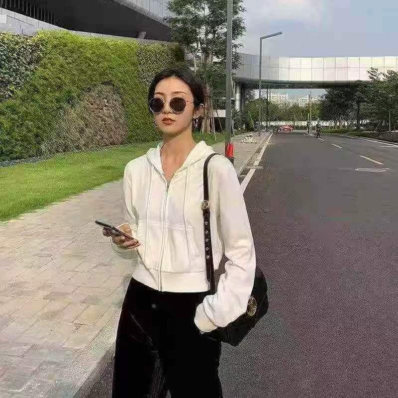 280 Pieces Young Women's Cropped Zipper Cardigan Coats - Image 2