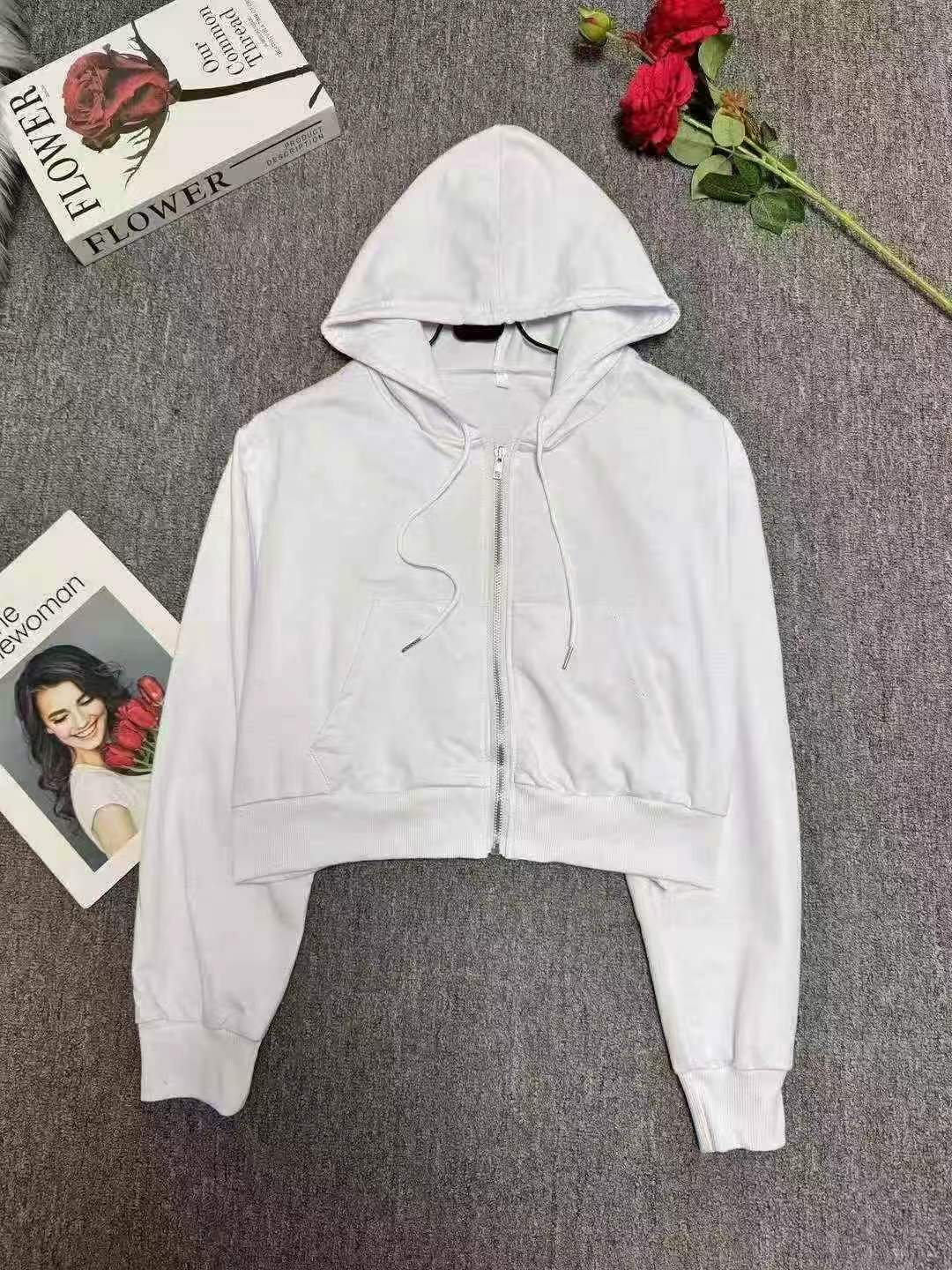 280 Pieces Young Women's Cropped Zipper Cardigan Coats - Image 6